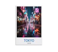Jigsaw Puzzles for Adults 1000，Tokyo Japan Night Puzzles for Adults, Challenging Puzzles, Puzzle Game for The Whole for Women,Gifts for Men, 38x26cm