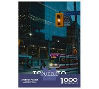 Jigsaw Puzzles for Adults 1000 TORONTO 3 Adult Jigsaw Puzzle Toy Wall Decor Difficult Challenge Educational Challenge 38x26cm/1000pcs