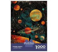Jigsaw Puzzles for Adults 1000 Traveller Planets Jigsaws for Adults Family Games Staycation Kill Time Gifts for Friends And Family 38x26cm/1000pcs