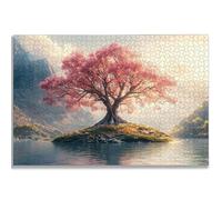 Jigsaw Puzzles for Adults 1000, Tree of Life Jigsaw Puzzles for Adults, Landscape Jigsaws Puzzle with Exquisite Packaging Box, Impossible Wooden Puzzle for Home Decor, Gifts for Women and Men, -3170