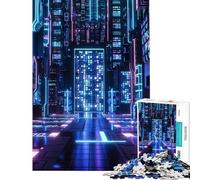 Jigsaw Puzzles for Adults 1000 Tron Space Challenging To Complete Learning Educational DIY Toys for 14+ Puzzle Game Offered (38x26cm)