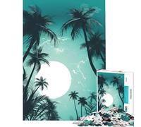 Jigsaw Puzzles for Adults 1000 Tropical Paradise Fun Activities at Home A Work of Art Relaxing Games Suitable for People Aged 14 And Above (38x52cm)