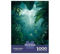 Jigsaw Puzzles for Adults 1000 Tropical Storm Adult Jigsaw Puzzle Toy Wall Decor Difficult Challenge Educational Challenge 52x38cm/1000pcs