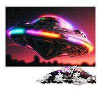 Jigsaw Puzzles for Adults 1000 UFO Plane Puzzles for Adults Creative Family Game & Home Decor for Teenagers 1000 PCS(38x26cm)