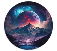 Jigsaw Puzzles for Adults 1000 Universe Planet 1000 Pieces Round Puzzles for Adults Brain Challenge, for Teenagers & Home Decor 1000pcs (67.5x67.5cm)
