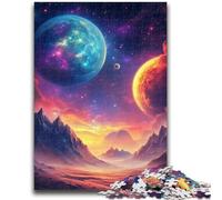 Jigsaw Puzzles for Adults 1000 Universe Planet Puzzles for Teenagers,Challenging Game for Is Ideal As A Gift for The Whole Family (38x26cm)