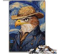 Jigsaw Puzzles for Adults 1000 Van Gogh Eagle Puzzles for Adults size 26x38cm Ideal for Lover, Perfect Christmas, New Year, Valentine's Gift