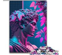 Jigsaw Puzzles for Adults 1000 Vaporwave Aesthetics Jigsaw Puzzles for Adults, 1000 Piece for Holidays & Birthdays (Size 50x75cm)