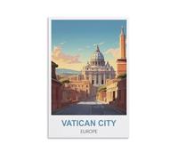 Jigsaw Puzzles for Adults 1000 Vatican City Europe,Puzzles for Adults, Challenging Puzzles, Puzzle Game for The Whole for Women, Gifts for Men, 38x26CM