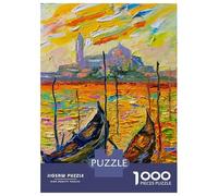 Jigsaw Puzzles for Adults 1000 Venetian Colors Puzzles for Adults DIY Toys Pattern Assembly Gifts for Friends And Family 70x50cm/1000pcs