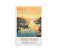 Jigsaw Puzzles for Adults 1000，Vineyard Massachusetts PostersPuzzles for adults, stimulating puzzles, puzzle game for the whole family for women 52x38CM