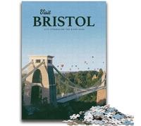 Jigsaw Puzzles for Adults 1000 Visit Bristol Educational Family Game Deal As Gifts for The Whole Family for And Age 14 Years Up (size 38x52cm)