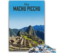 Jigsaw Puzzles for Adults 1000 Visit Machu Picchu Educational Family Game Deal As Gifts for The Whole Family for And Age 14 Years Up (size 38x26cm)