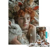 Jigsaw Puzzles for Adults 1000 Whimsical Enchantment Fun Activities at Home A Work of Art Relaxing Games Suitable for People Aged 14 And Above (38x52cm)