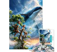 Jigsaw Puzzles for Adults 1000 Whispers in The Wind Challenging To Complete Precision Cutting Family Game for Ages 14 And over (50x75cm)