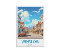 Jigsaw Puzzles for Adults 1000 Winslow Arizona 1000 Piece Puzzle Challenging Game for The Whole for Women,Gifts for Men 26x38cm
