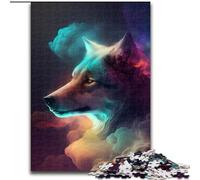 Jigsaw Puzzles for Adults 1000 Wolf Nebula JigsawPuzzle 1000 Pieces for Adults for Teenagers Challenging Toy Games size : 50x75cm