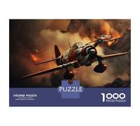 Jigsaw Puzzles for Adults 1000 World War II Aircraft-2 Jigsaws for Adults Relaxing Games Stress Reliever Challenging To Complete 52x38cm/1000pcs