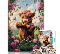 Jigsaw Puzzles for Adults 1000 Yak 1000 Pieces for Adults,Challenging Family Activity Games DIY Toy for Home Wall Decor Gifts 38x26cm