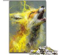 Jigsaw Puzzles for Adults 1000 Yellow Fox Puzzle Perfect for Teenagers, Family Bonding, Brain Teaser & DIY Home Decor Gift (size 50x75cm)