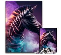 Jigsaw Puzzles for Adults 1000 Zebra Nebula Puzzles for Adults for Home Decor, Ideal Christmas & New Year Gift for Teenagers 50x75CM/19.68x29.52inch