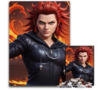 Jigsaw Puzzles for Adults 1000Burning Red Head Challenging Puzzles Family Interactive Game Craft Gift with Colorful Artwork 1000 PCS(75x50cm)