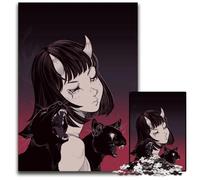 Jigsaw Puzzles for Adults 1000Cats Challenging Puzzles Family Interactive Game Craft Gift with Colorful Artwork 1000 PCS(38x26cm)