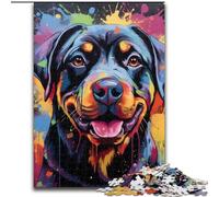 Jigsaw Puzzles for Adults 1000Graffiti Painting Shark cardboard Jigsaw Puzzles for Adults Family Interaction & Brain Challenge, Family Activity Challenge (Size 26x38 cm)