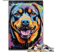 Jigsaw Puzzles for Adults 1000Graffiti Painting Shark Jigsaw Puzzles for Adults 1000Piece for Teenagers Family Educational Games Home Decoration Gift (Size 50x75 cm)