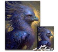 Jigsaw Puzzles for Adults 1000Mythical Griffin14b Wooden Puzzles Perfect for Christmas Halloween Easter New Year 1000 PCS(75x50cm)