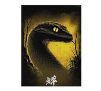 Jigsaw Puzzles for Adults 1000pcs(52x38cm) Giant Snake Monster Poster Artwork Adult Puzzles Hands-on Game Presents for Women Unique Birthday And Xmas Gifts 1000pcs(52x38cm)
