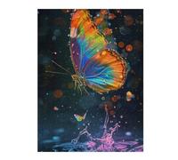 Jigsaw Puzzles for Adults 1000pcs(52x38cm) Rainbow Butterfly Splash Puzzle for Adults Family Games But Fun And Humorous Challenging Game Gifts 1000pcs(52x38cm)