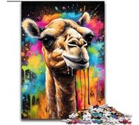 Jigsaw Puzzles for Adults 1000Piece Butterfly Graffiti Painting Adult Jigsaw Puzzles 1000Pieces Challenging DIY Art for Enthusiasts, for Relaxation (Size 26x38 cm)
