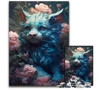 Jigsaw Puzzles for Adults 1000Piece Chimera Playful Puzzles for Adults Interactive Family Game DIY Home Decor Brain Challenge Gift 1000 PCS(75x50cm)