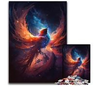 Jigsaw Puzzles for Adults 1000Piece Cosmic Space Phoenix Puzzles for Adults Interactive Family Game DIY Home Decor Brain Challenge Gift 1000 PCS(75x50cm)