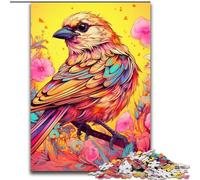 Jigsaw Puzzles for Adults 1000Piece Pink Sparrow Puzzle 1000Pieces Jigsaw for Birthdays, Holidays & Home Decor (Size 26x38 cm)