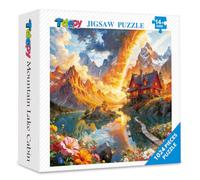 Jigsaw Puzzles for Adults 1024 Pieces with Letters on Back, Challenging Fun Puzzle,Creative Scenery Secret Realm Puzzle,23.86”x23.86” Family Game for Puzzle Lovers, Gift for Adults
