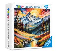 Jigsaw Puzzles for Adults 1024 Pieces with Letters on Back, Challenging Fun Puzzle,Creative Scenery Secret Realm Puzzle,23.86”x23.86” Family Game for Puzzle Lovers, Gift for Adults
