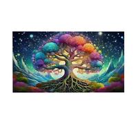 Jigsaw Puzzles for Adults 1100 Colorful Tree, 1100 Piece Jigsaw Puzzles for Adults, Educational Game jigsaw puzzle 87x42cm Suitable for Decompression and Wall Decor, Puzzle Gifts g-44