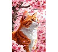 Jigsaw Puzzles for Adults 120, Animal Cat Flower, Impossible Puzzle for Adults Educational Games, Challenging Puzzles, Puzzle Game for Men Women Elders Seniors