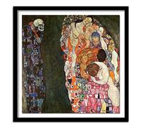Jigsaw Puzzles for Adults 120 Piece,20x20 cm puzzle for adults Educational Game Challenge Toy 120 Pieces puzzles for Adult Home Decoration Puzzle Vintage Gustav Klimt