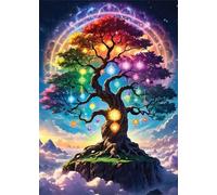 Jigsaw Puzzles for Adults 120 piece,25x20 cm puzzle for adults Educational Game Challenge Toy 120 Pieces puzzles for Adult Home Decoration Puzzle (Magic Tree of Life)