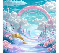 Jigsaw Puzzles for Adults 120 piece Cloud Paradise, 120 Piece Difficult jigsaw puzzles for adults, Challenging Jigsaws 120 pieces, Puzzle Game for The Whole for Women, Gifts for Men 45x45cm