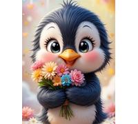 Jigsaw Puzzles for Adults 120 Piece Cute Cartoon Penguin, Jigsaws 120 pieces for adults Family Activity, Challenging puzzles Games, Colourful, Beautiful Decoration Puzzle