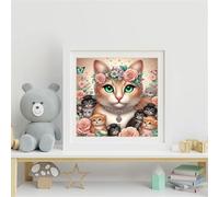 Jigsaw Puzzles for Adults 120 piece Green-Eyed Cat, 120 Piece Difficult jigsaw puzzles for adults, Challenging Jigsaws 120 pieces, Puzzle Game for The Whole for Women, Gifts for Men 45x45cm