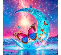 Jigsaw Puzzles for Adults 120 Piece jigsaw puzzles for Adult Educational Game Challenge Toy 120 Pieces Puzzle Challenging Games for The Whole for adults,Butterfly Moon Starry Sky puzzle Gifts
