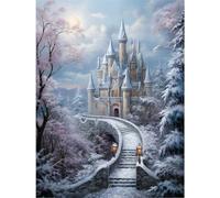 Jigsaw Puzzles for Adults 120 piece Jigsaws Puzzle 120 piece for adults puzzles for Adult, Educational Games puzzle Home Decoration (Winter Castle View)