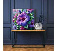 Jigsaw Puzzles for Adults 120 piece Purple Morning Glory, 120 Piece Difficult jigsaw puzzles for adults, Challenging Jigsaws 120 pieces, Puzzle Game for The Whole for Women, Gifts for Men 45x45cm