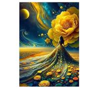 Jigsaw Puzzles for Adults 120 Piece Rose Girl Universe, Jigsaws 120 pieces for adults Family Activity, Challenging puzzles Games, Colourful, Beautiful Decoration Puzzle