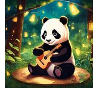 Jigsaw Puzzles for Adults 120 Pieces Animal Panda Guitar, Puzzles for Adults, Challenging Game, Impossible Hard Challenge, Puzzle for Adult 120 Pieces